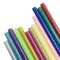 72 Pieces Glitter Hot Glue Colored Gun Sticks, 12 Colors, EVA Glue Mini Size Hot Melt Adhesive Sticks for DIY Art Craft Repair Bonding - Diameter 7 mm/0.28", Length 10 cm/3.9"